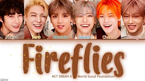 firefly lyrics|nct dream fireflies 歌詞.